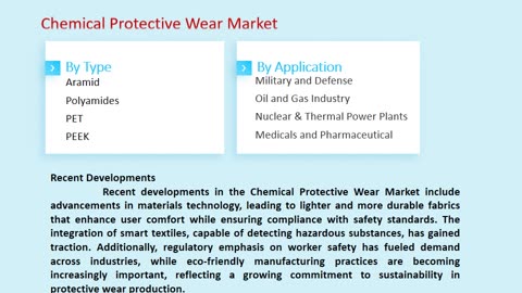 Chemical Protective Wear Market Size, Share, and Forecast to 2033 | Market Strides