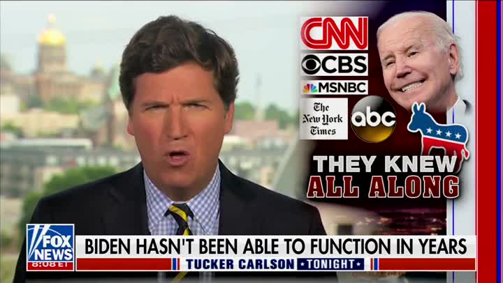 Tucker Carlson comments on Ronny Jackson & Biden's cognitive decline