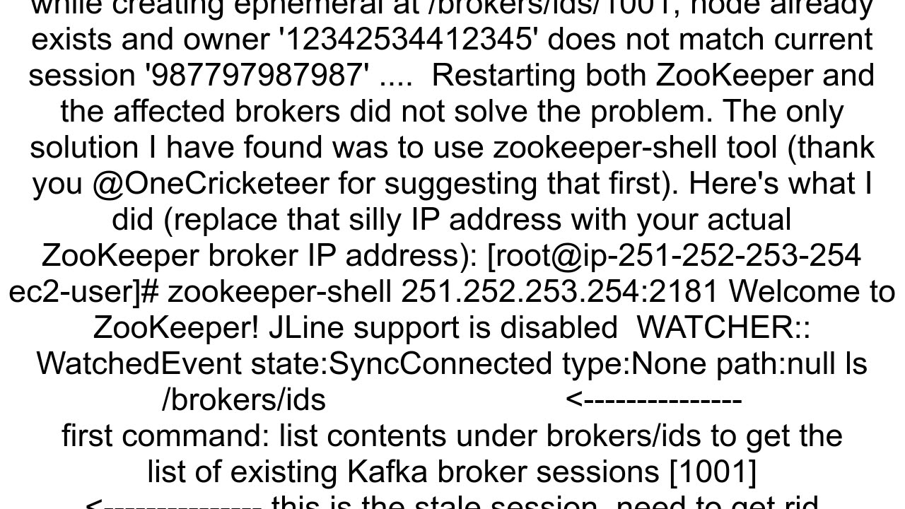 Kafka is failing to start Getting the below error