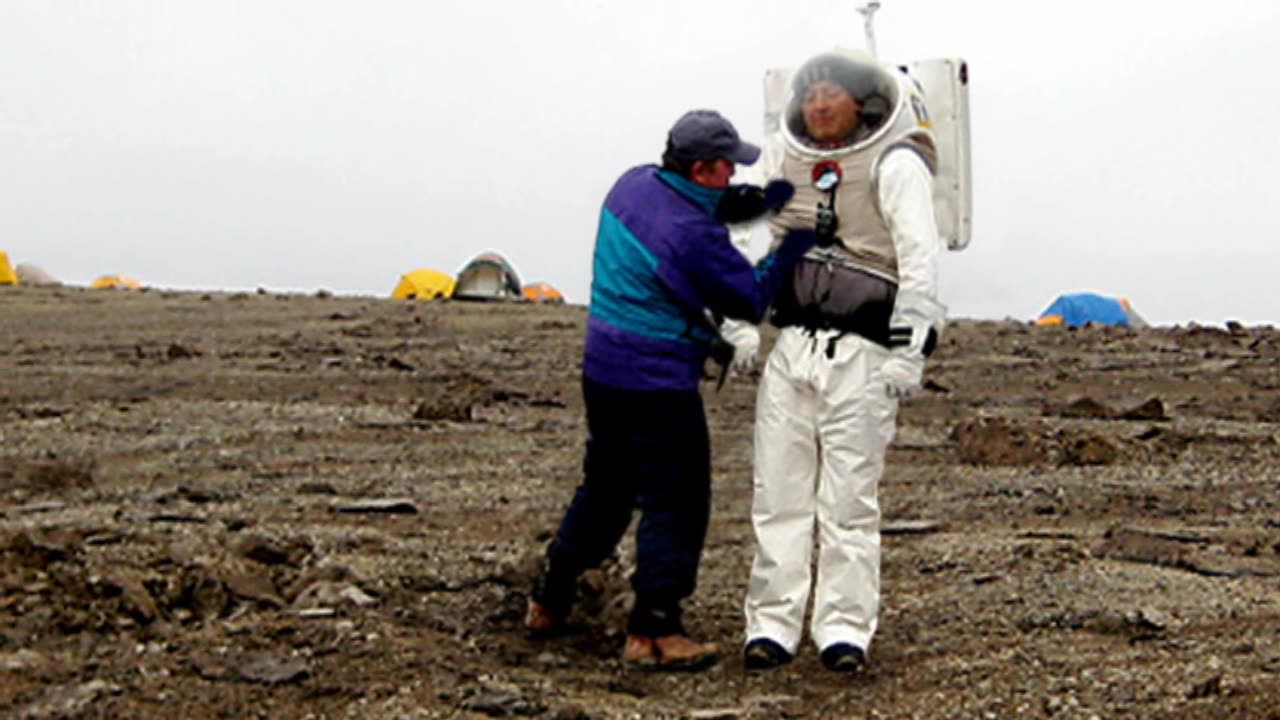 NASA analog fieds test. Preparation for lunar exploration