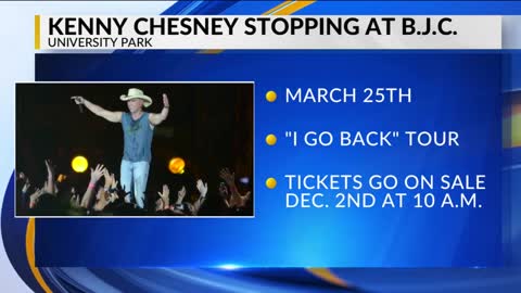 Kenny Chesney coming to Bryce Jordan Center on 'I Go Back' tour