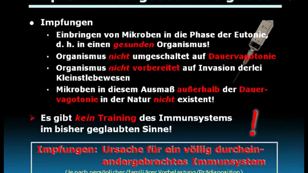 Was die Universitätsmedizin lehrt, ist ein falsches, begrenztest Verständnis der biologischen...