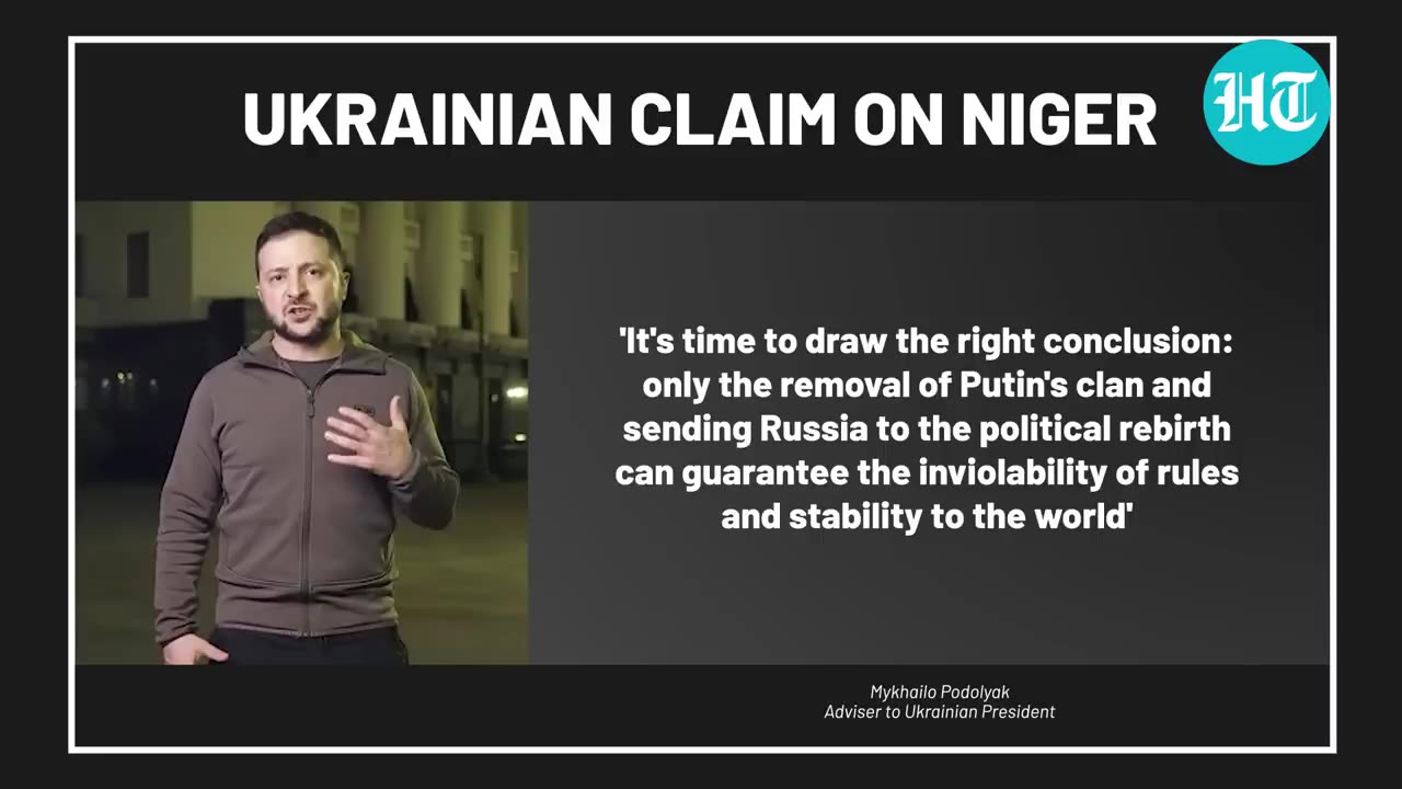 U.S. Snubs Ukraine, Bails Out Russia After Zelensky Aide Blamed Kremlin For Niger Coup