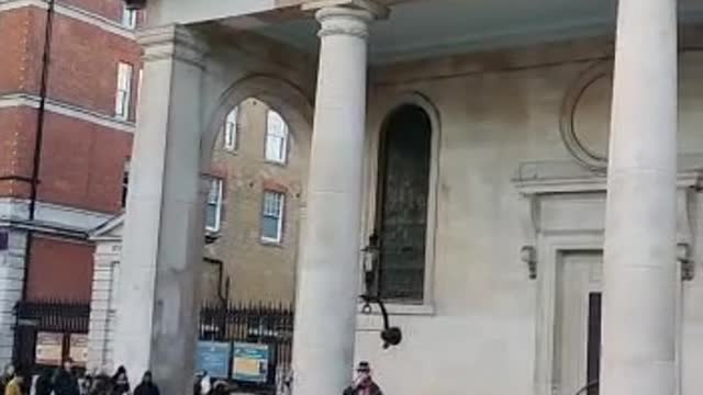 Covent Gardens has an acrobat show