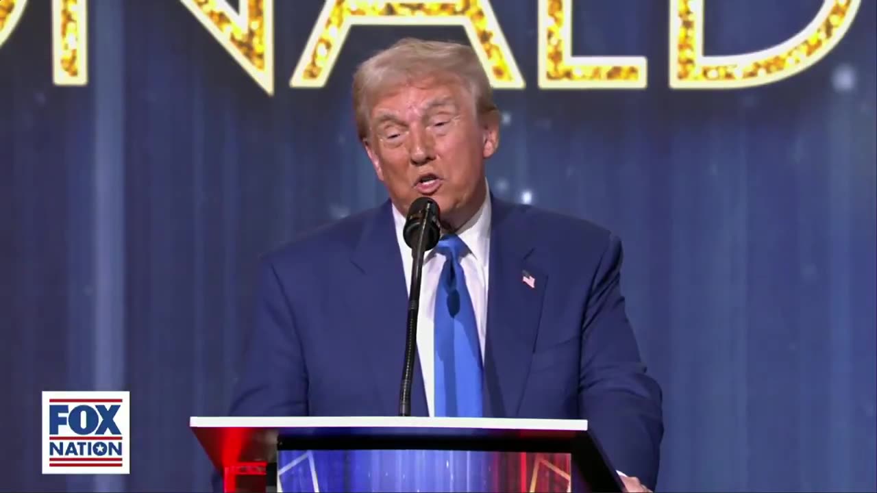 Donald Trump Promises to Bring Country Back at Fox Nation Patriot Awards