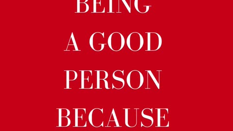 A Good Person
