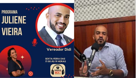 Vereador Didi participa de Programa Juliene Vieira na Rádio Educadora de Conceição do Jacuípe