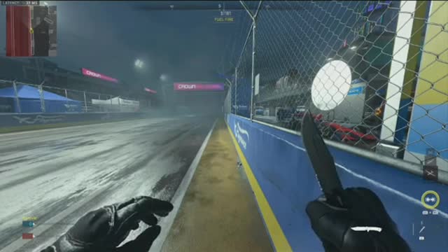 the cars on crown raceway actually have a kill cam if you let it happen