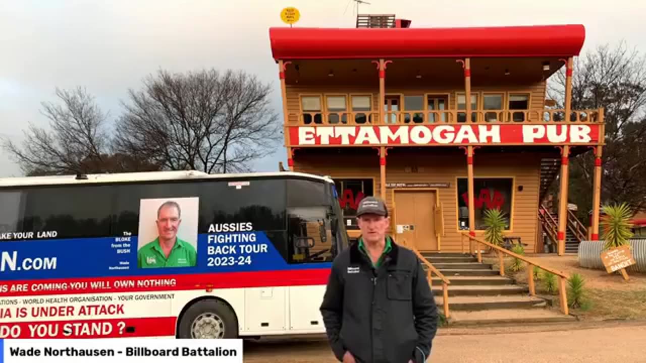 Farmer Wade at the Ettamogah Pub, near Albury, NSW - 17/08/2024