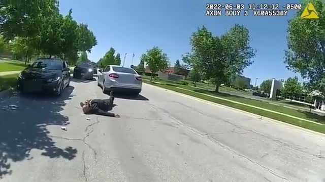 Axe Wielding Man Attacks A Police Officer. He Was Taken Down.