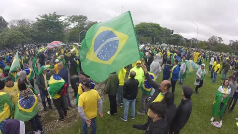 Manifestação no Ibiraquera contra a fraude eleitoral - São Paulo - 02-nov-2022 8788