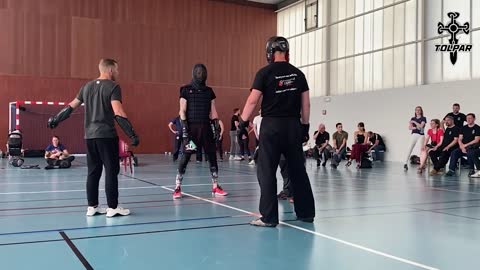 Tolpar Open De France Nord 15/05/22 F GUILLAUME vs P TERROUANE / Combat couteau escrime lame courte