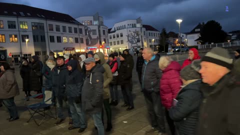 Saßnitz - Jason - mit einem weiteren Redebeitrag und Beendigung der Kundgebung 19-11-2022