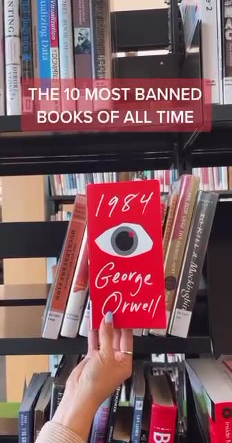THE TEN MOST BANNED BOOKS OF ALL TIME