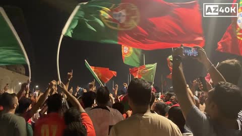 Ronaldo & Portugal Amazing Reception in Qatar Ahead of World Cup