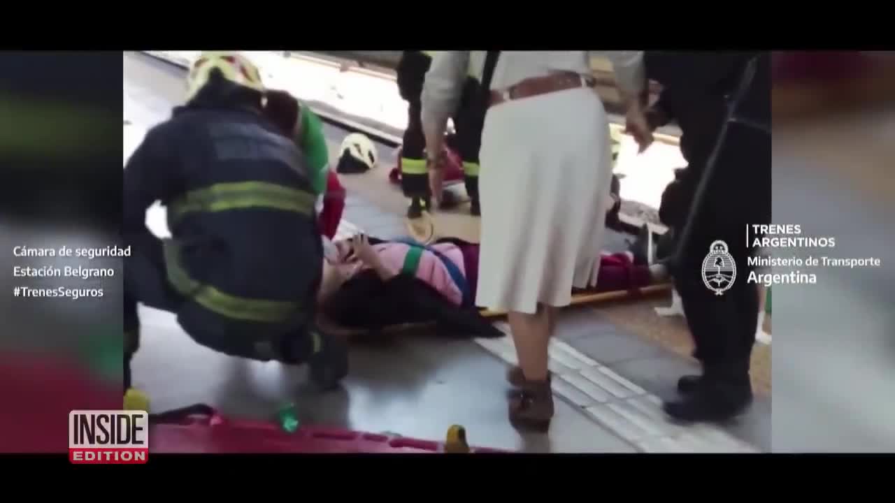 Man Rescued From Under Train After Falling on Tracks