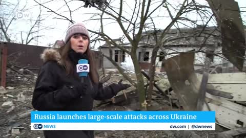 Russia launches large-scale missile attack on Ukraine