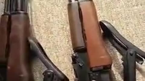 Iranian Rebels Show Off Smuggled Weapons