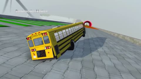 Bus & Truck Crashing, Jumps Compilation_ Beam MG drive satisfying crashes