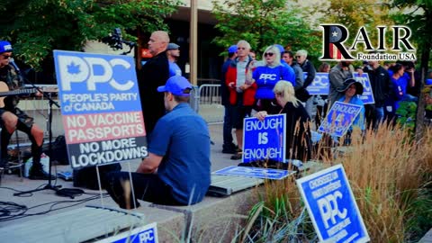 Canadian Election 2021: Protest At Leader Debate After Maxime Bernier Is Excluded