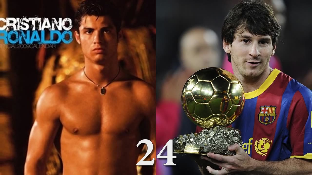 Messi Vs Ronaldo Transformation