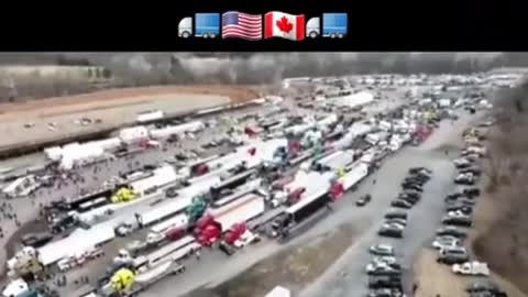 Canadian news on US convoy