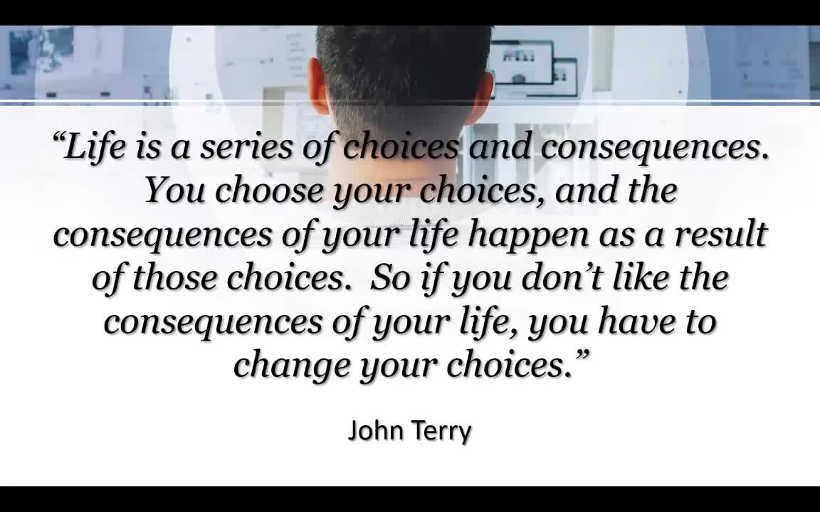 As You Think, You Become.