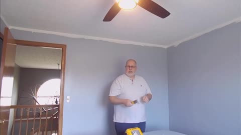 Common Sense DIY E06 - 4th Bedroom Paint - Dewalt Painters Tool - Dewalt Work Light