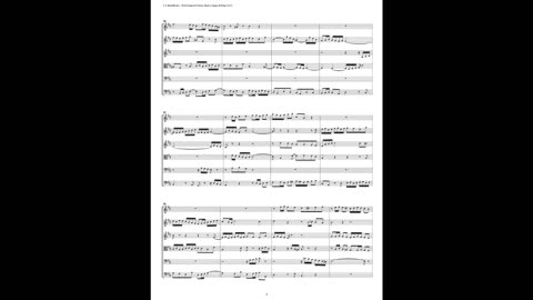 J.S. Bach - Well-Tempered Clavier: Part 1 - Fugue 20 (String Sextet)