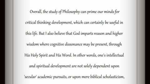 Philosophy & Theology