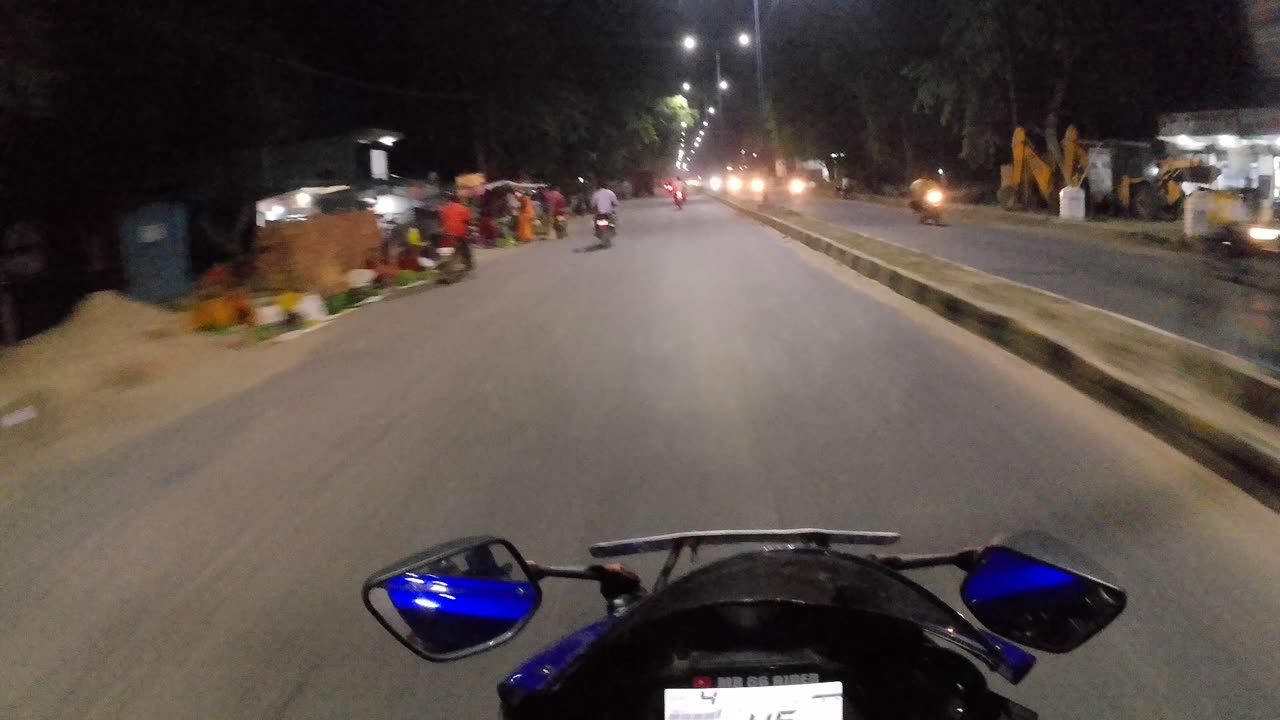 R15 V3 night ride / hyper Ride