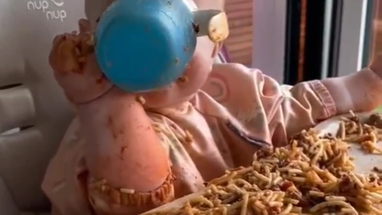 Eating baby