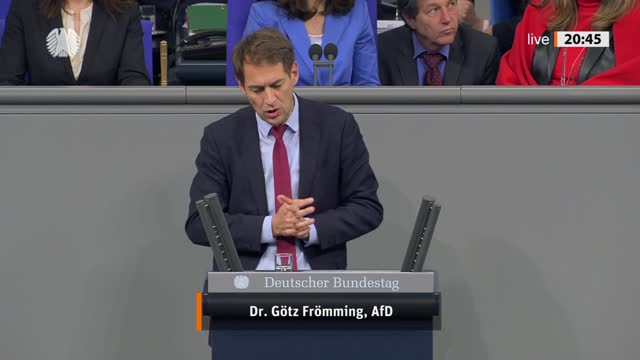 Dr. Götz Frömming Rede vom 24.11.2022 - Bildung und Forschung