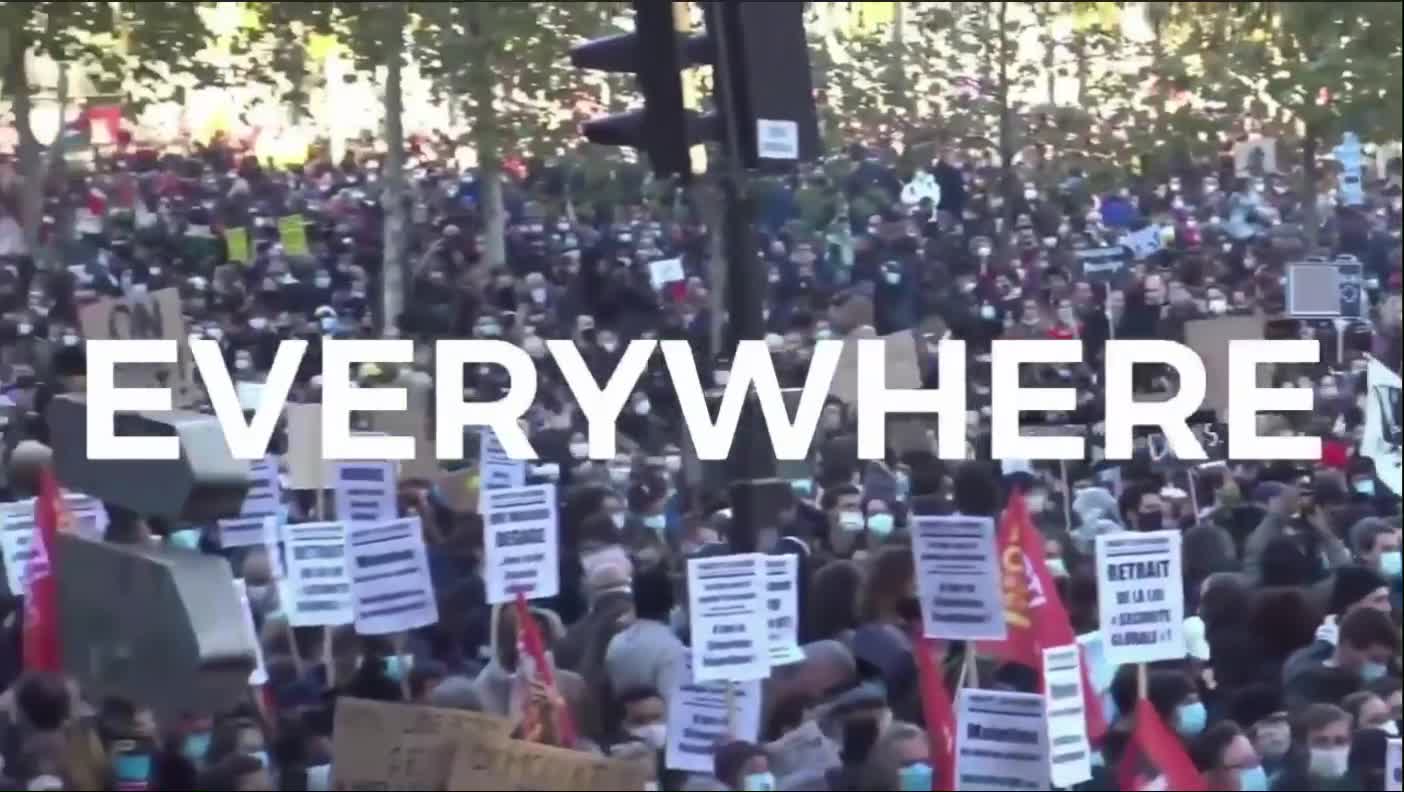 ANTI LOCKDOWN PROTESTS IN EUROPE