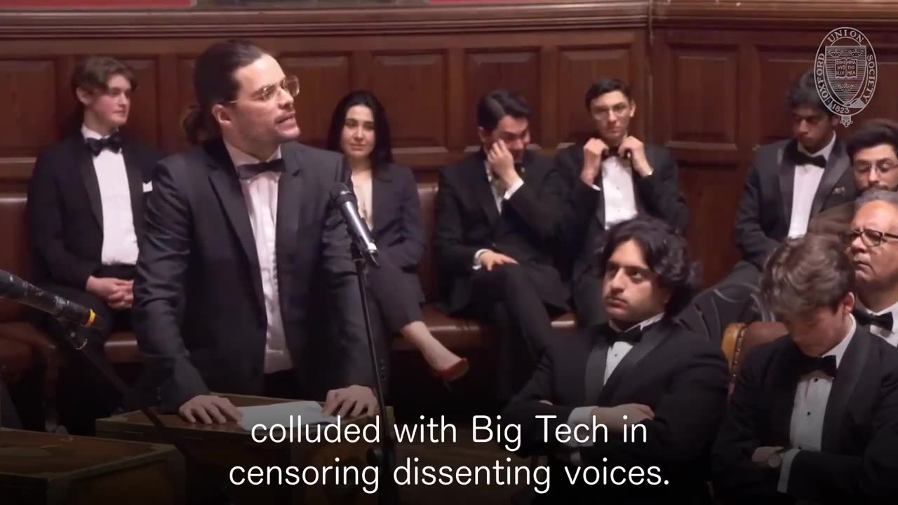 Nancy Pelosi waltzes into Oxford Union Debate and gets a spanking from Winston Marshall