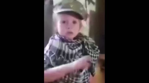 Indoktrinated Ukrainian children for nazism
