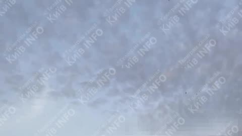 Russian Ballistic Missiles Screaming Through the Morning Sky Over Ukraine
