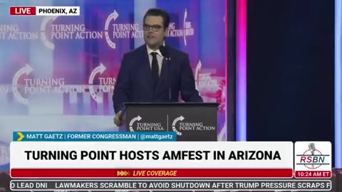 Matt Gaetz Discusses His Political Future At AmFest