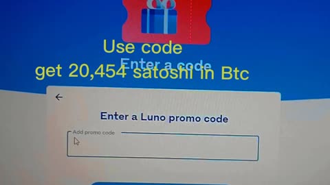 Use Promo code get 20454 Satoshi btc now, still working 💯