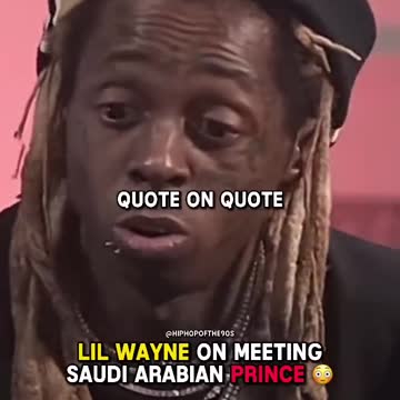 Lil Wayne's interesting story from Saudi Arabia 😳🔥