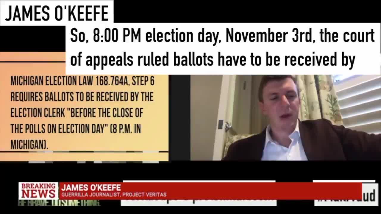 The level of voter fraud exposed by Project Veritas is insane