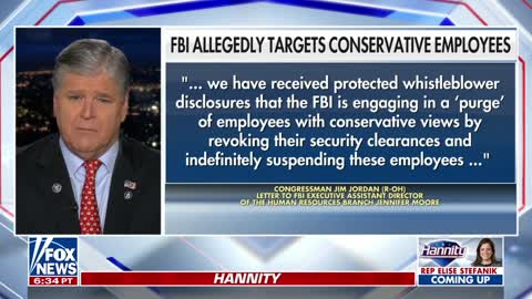 Jim Jordan: FBI's alleged purge of conservatives 'frightening stuff'