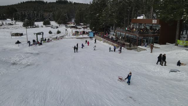 Skiing In Krusevo