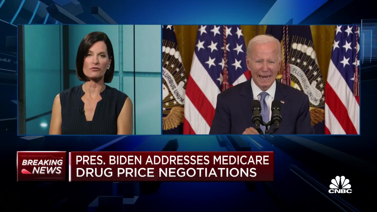 President Biden: We finally had enough votes to beat big pharma