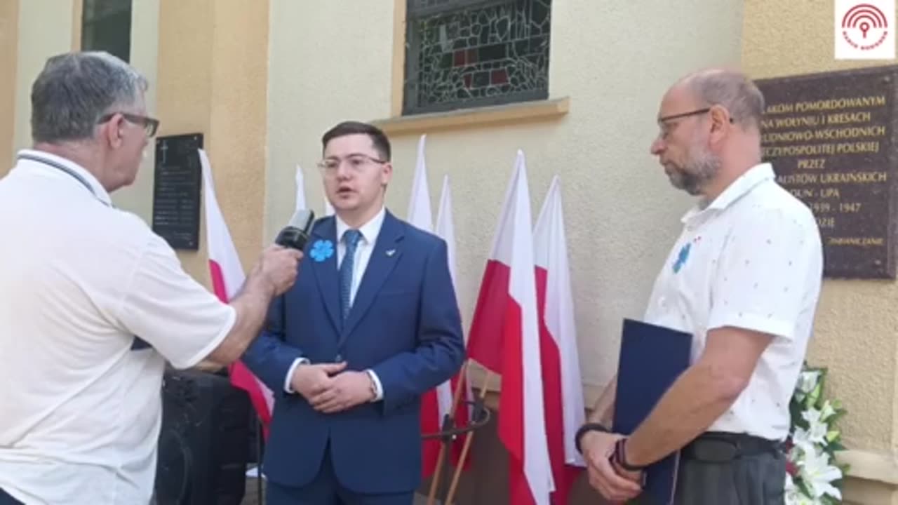 Pabianice 11 lipca 80 Rocznica Narodowego Dnia Pamieci Ofiar Ludobojstwa na Wołyniu.(13.07.2023)