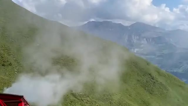Such a beautiful scene is probably only a dream