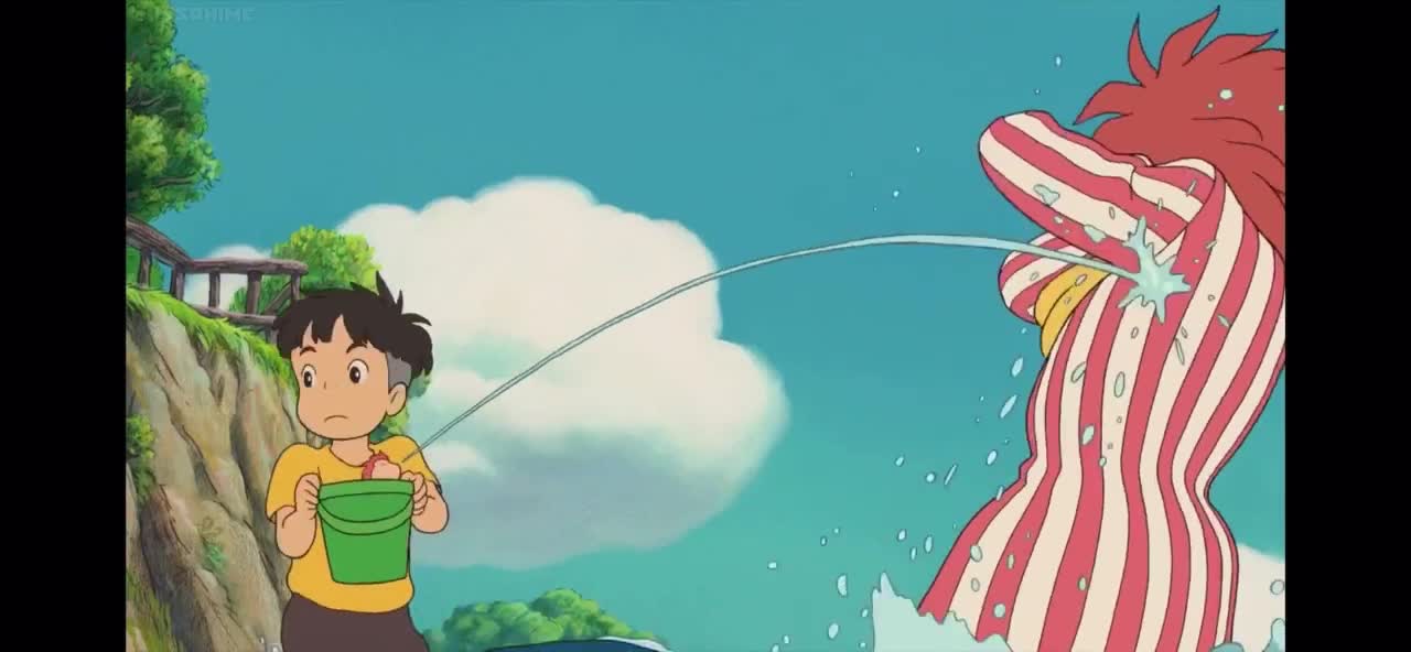  clips of Ponyo dad Fujimoto