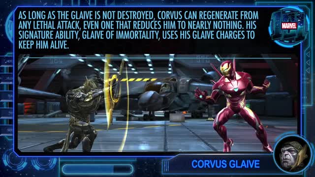 Marvel Contest of Champions' Corvus Glaive Marvel 101