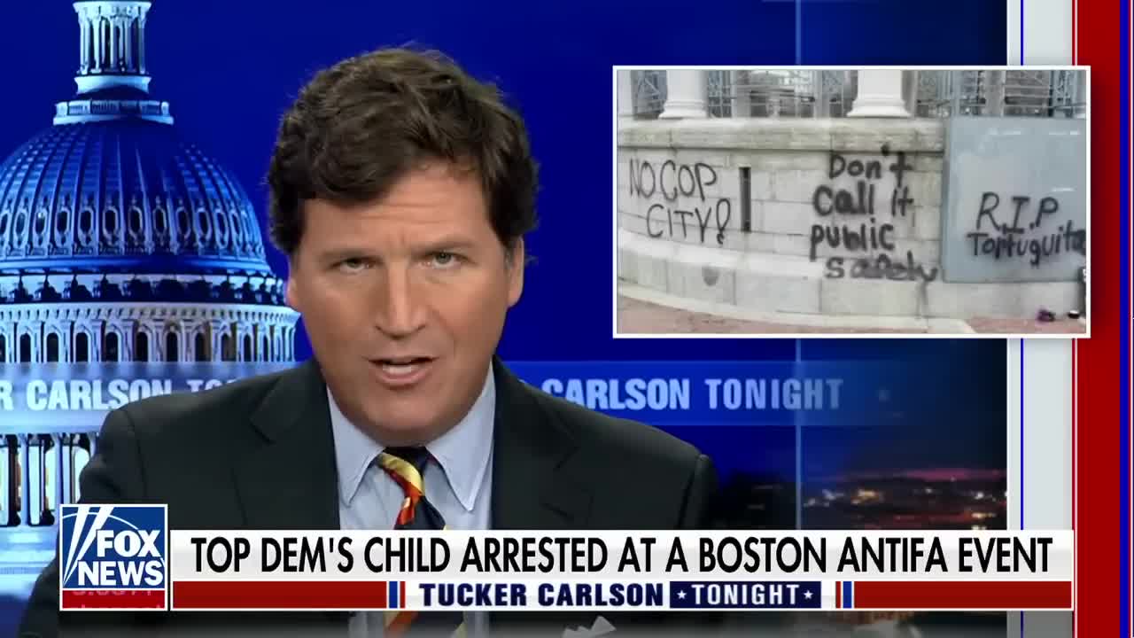 Tucker Carlson Antifa is back in force