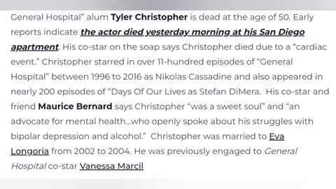 ANOTHER FAMOUS ACTOR AND COVID PUSHING SHILL FALLS OVER DEAD? WHAT COULD IT BE?